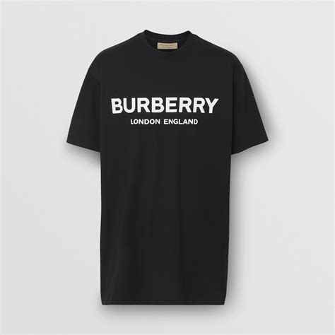 burberry sign print cotton t-shirt|Burberry button up shirt men.